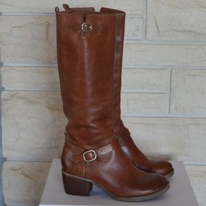 Lucky Brand Leather Riding Boot